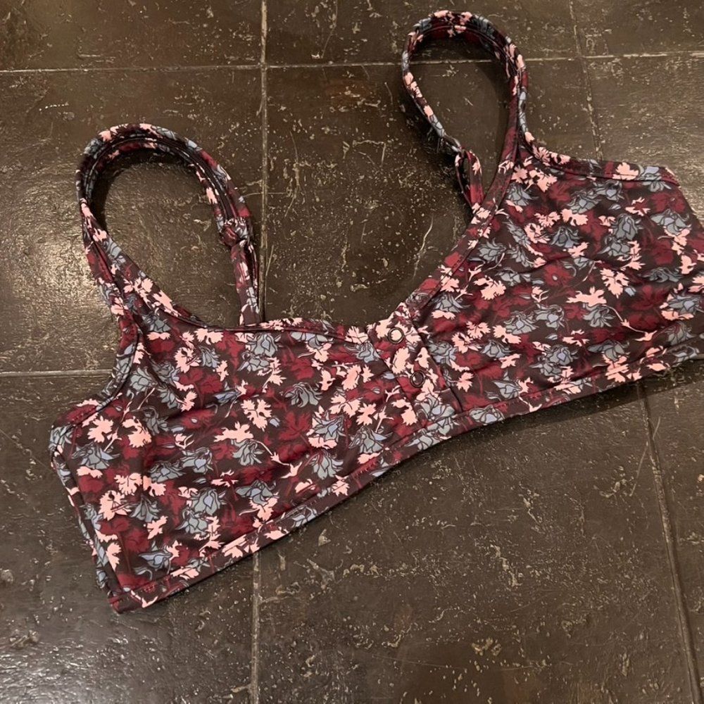 Tavik Underwire Bikini Top M Rose Noir